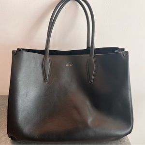 Classic Black Lanvin Tote Bag in Excellent Condition